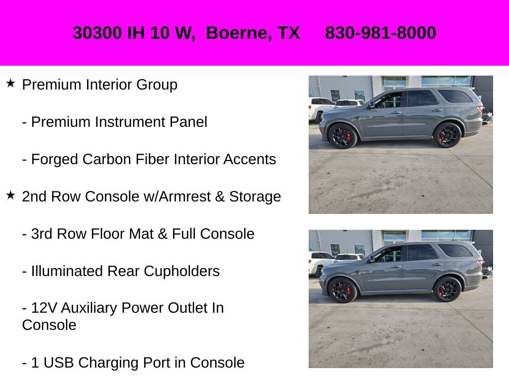 Used 2021 Dodge Durango SRT Hellcat w/ Premium Interior Group image 19