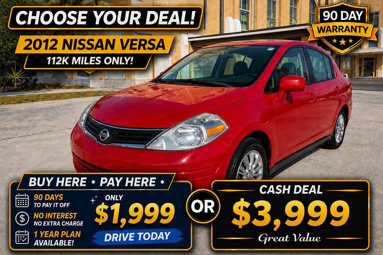 Used 2012 Nissan Versa 1.8 S w/ Plus Pkg