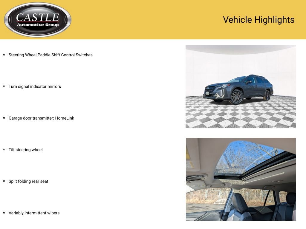 Certified 2023 Subaru Outback Onyx Edition image 7