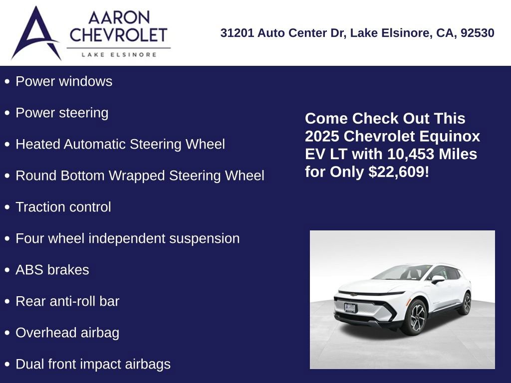 Used 2025 Chevrolet Equinox EV LT w/ Convenience Package image 25