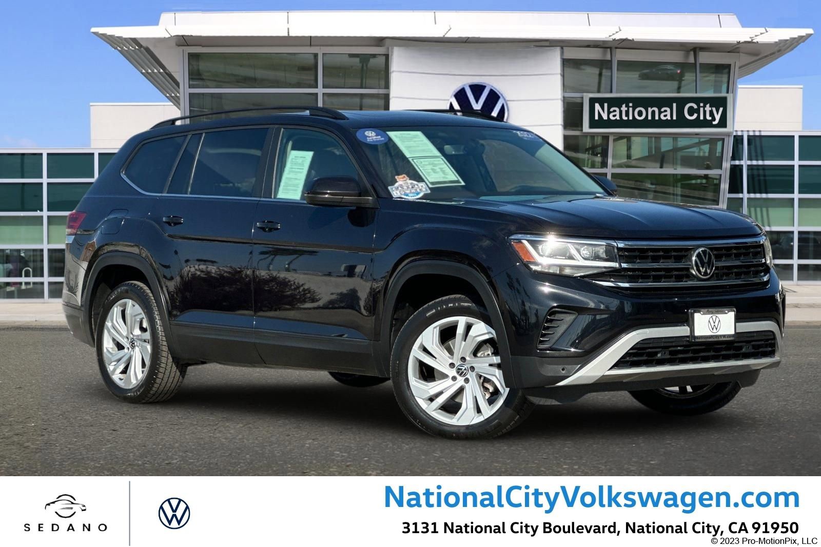 Used 2022 Volkswagen Atlas SE w/ Panoramic Sunroof Package