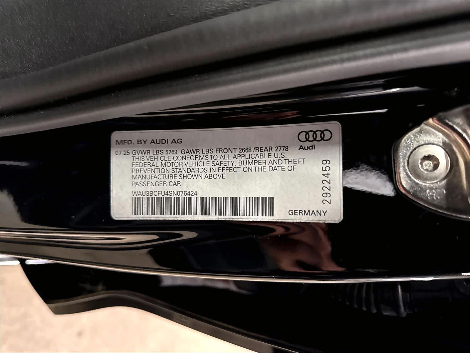 Used 2025 Audi A5 Prestige AWD/4WD image 32