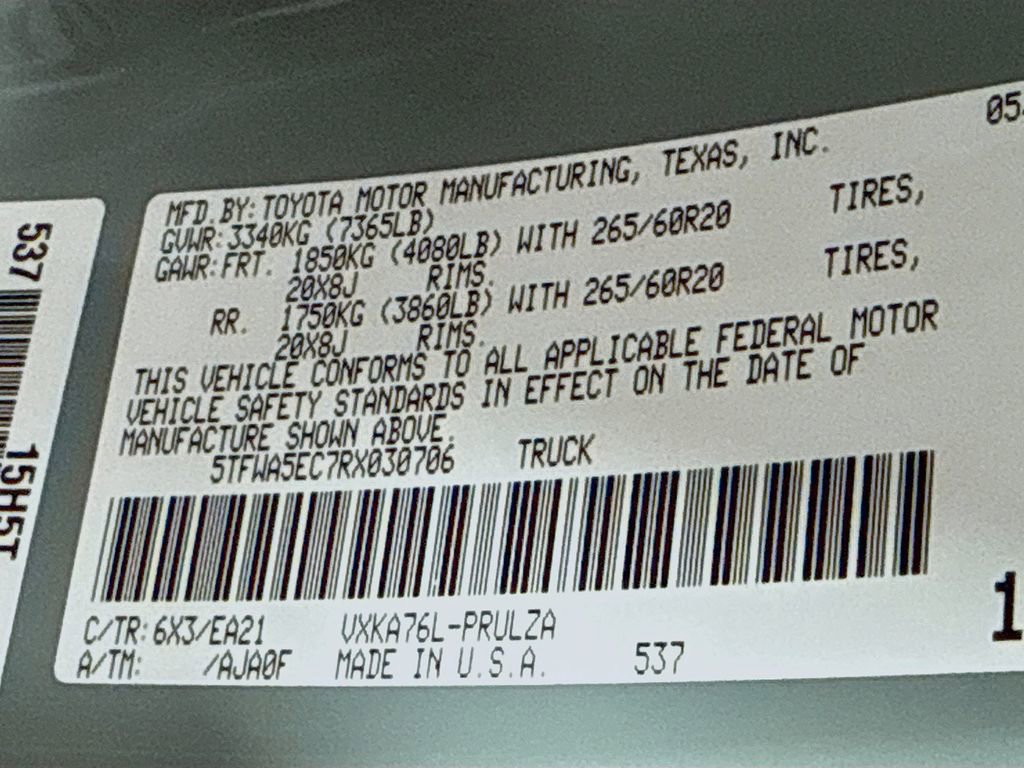 Used 2024 Toyota Tundra Limited image 33