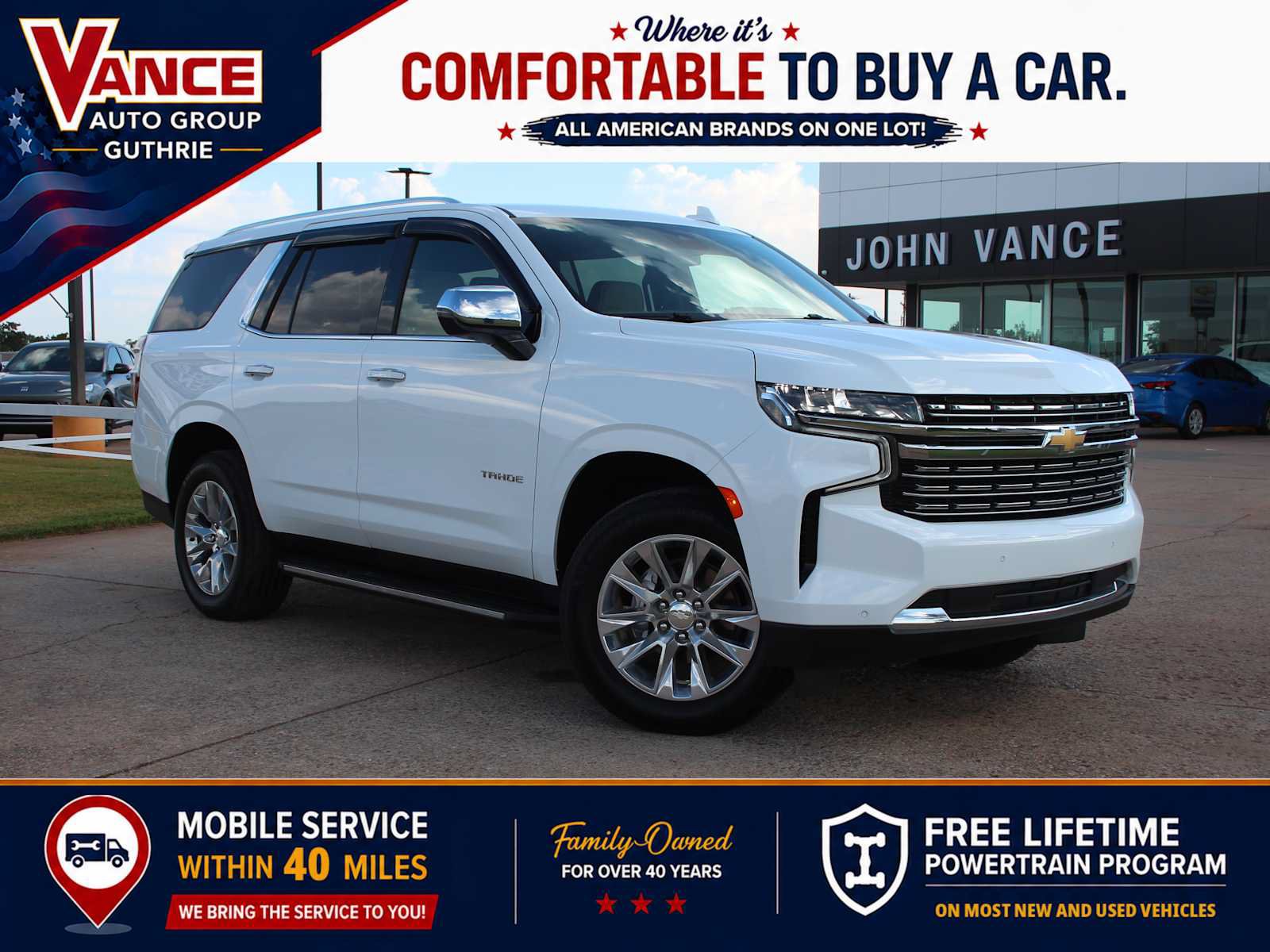Used 2023 Chevrolet Tahoe Premier AWD/4WD image 1