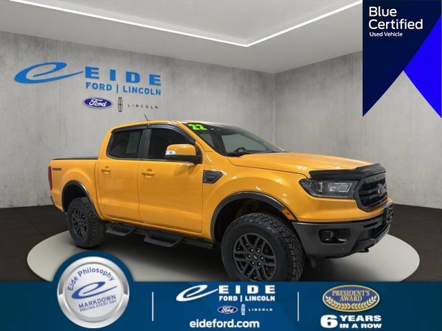 Certified 2022 Ford Ranger Lariat w/ Tremor Off-Road Package AWD/4WD image 1