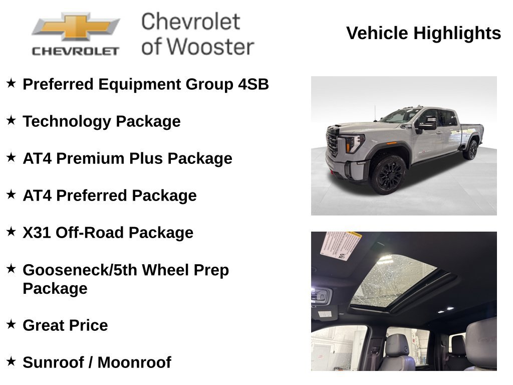 Used 2024 GMC Sierra 2500 AT4 w/ AT4 Premium Plus Package AWD/4WD image 2
