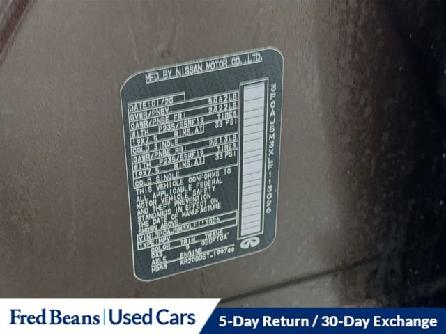 Used 2020 INFINITI QX50 Luxe w/ Navigation Package image 35