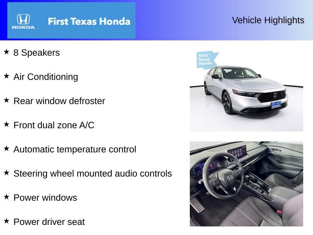 Used 2025 Honda Accord Sport image 11