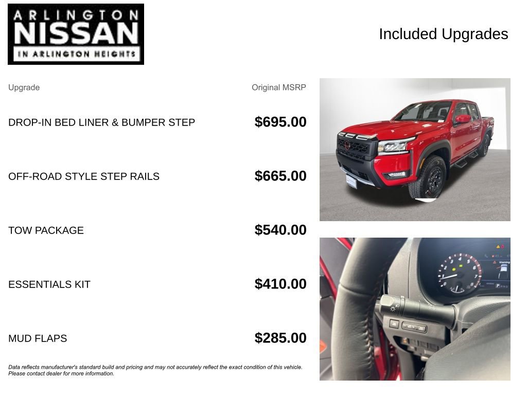 New 2026 Nissan Frontier PRO-4X w/ Tow Package AWD/4WD image 4