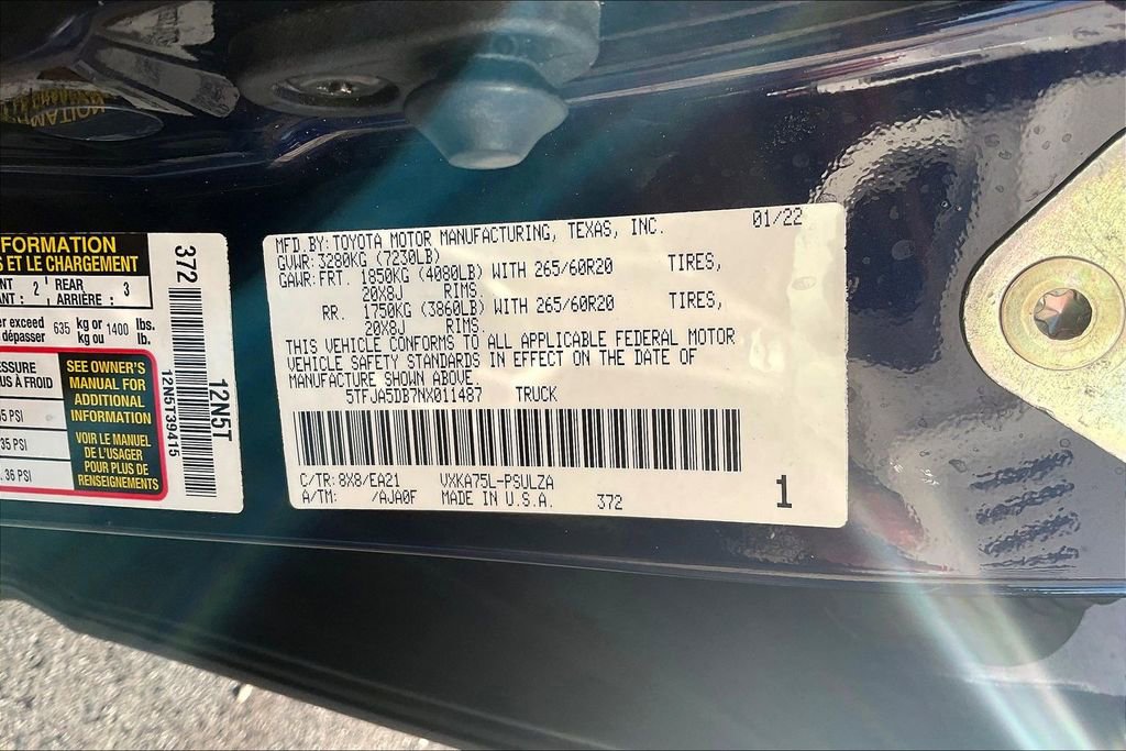 Used 2022 Toyota Tundra Limited image 22