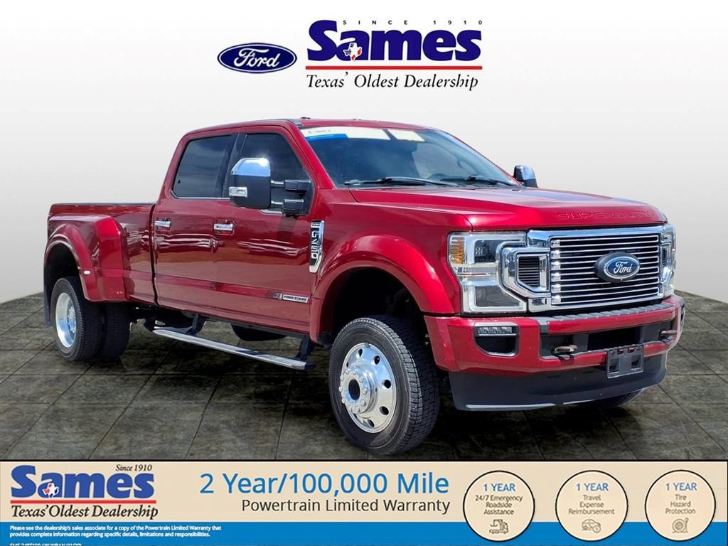 Certified 2022 Ford F450 Platinum w/ FX4 Off-Road Package AWD/4WD video 1
