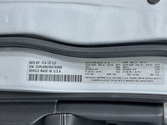 New 2025 Jeep Grand Cherokee L Limited w/ Trailer Tow Package image 37