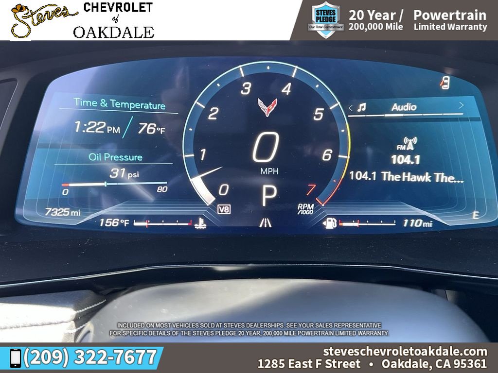 Certified 2023 Chevrolet Corvette Stingray Coupe w/ Z51 Performance Package RWD image 15