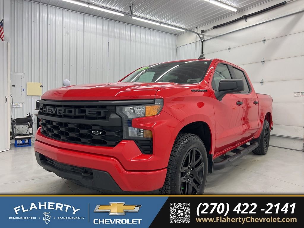 Used 2024 Chevrolet Silverado 1500 Custom w/ Turbomax Blackout Package image 6