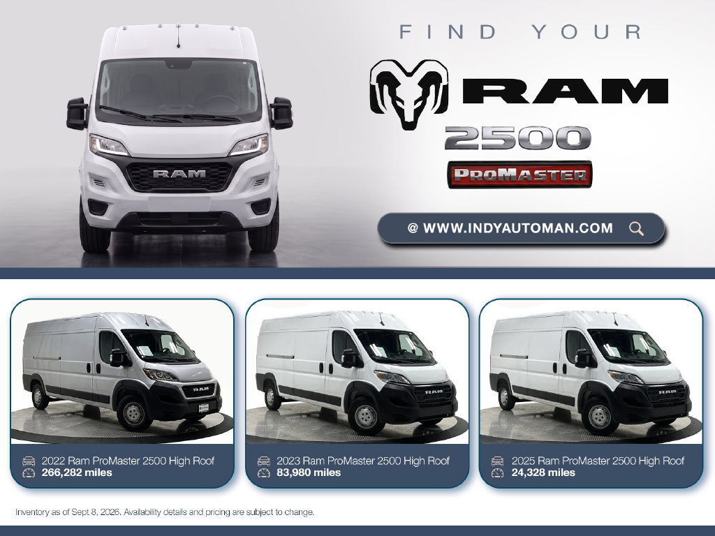 Used 2023 RAM ProMaster 2500