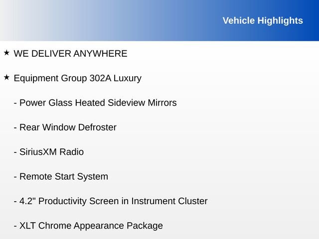 Used 2019 Ford F150 XLT w/ Equipment Group 302A Luxury image 8