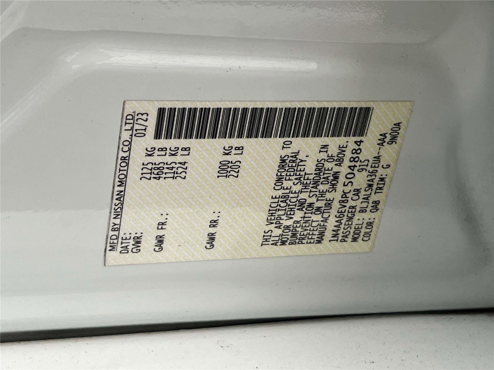 Used 2023 Nissan Maxima SR w/ Sport Mat Group image 25