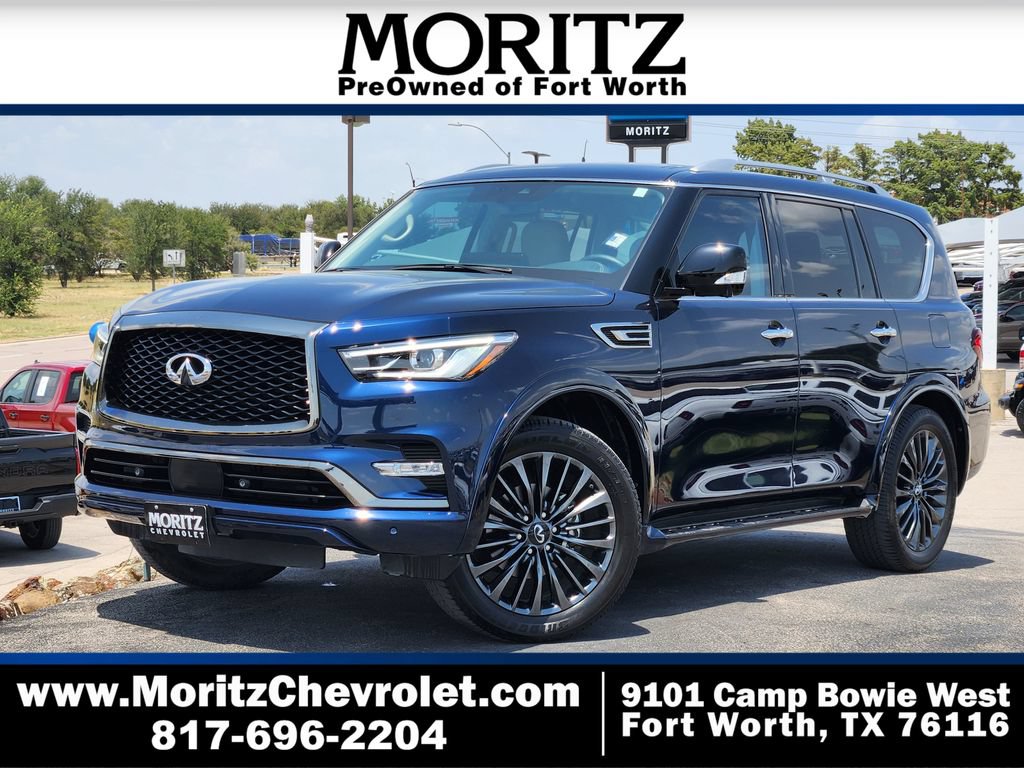 Used 2023 INFINITI QX80 Premium Select w/ Cargo Package RWD image 1
