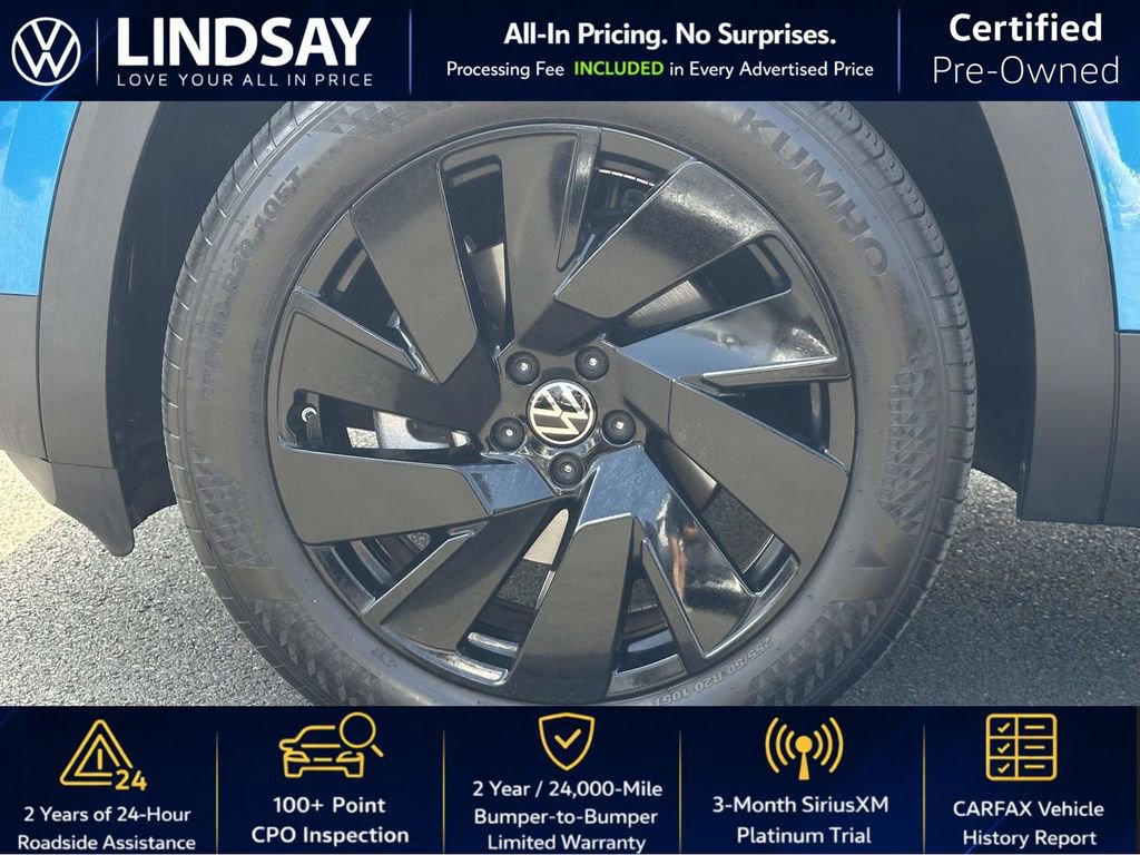 Certified 2024 Volkswagen Atlas Cross Sport SE w/ Black Wheel Package AWD/4WD image 9