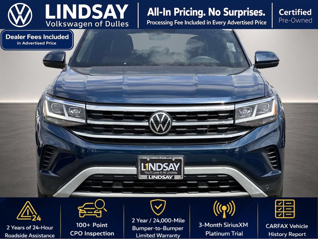 Used 2021 Volkswagen Atlas Cross Sport SE AWD/4WD image 3