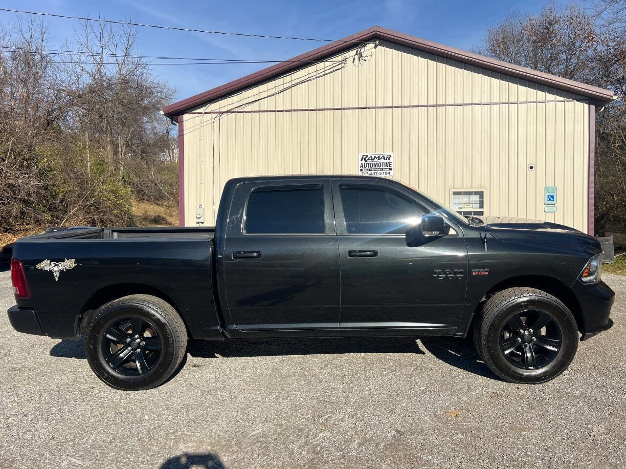 Used 2017 RAM 1500 Sport w/ Black Ram 1500 Sport Group image 2