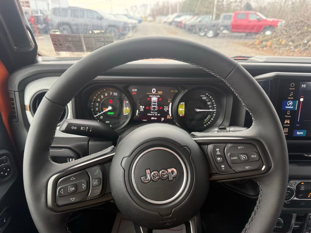 New 2025 Jeep Wrangler Unlimited Sport S 4xe w/ Convenience Group AWD/4WD image 21