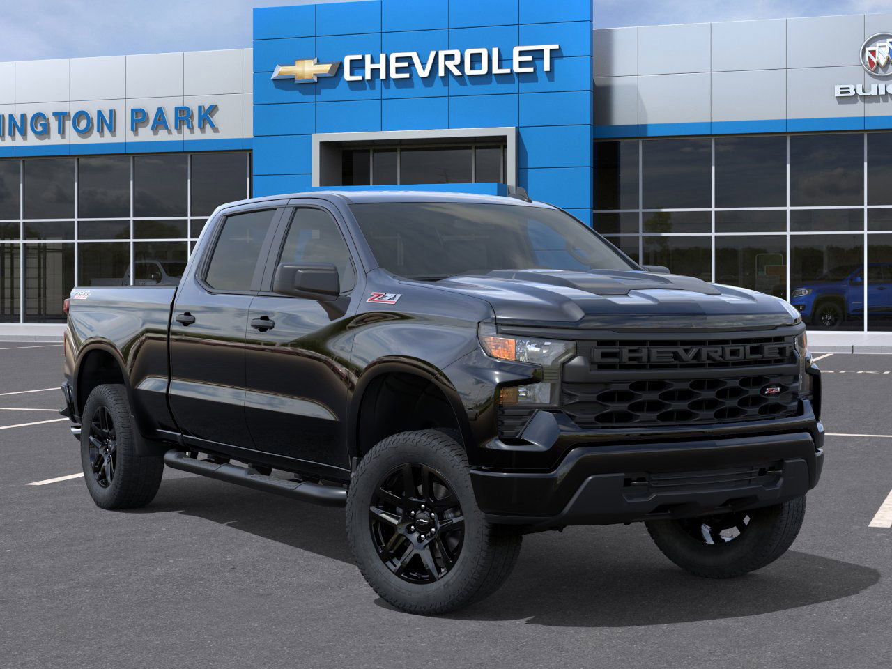 New 2026 Chevrolet Silverado 1500 Custom Trail Boss w/ Turbomax Blackout Package image 7