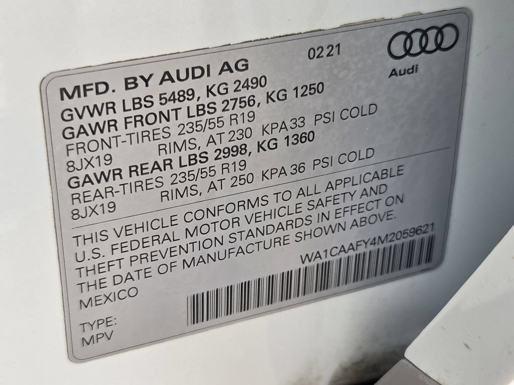 Used 2021 Audi Q5 Prestige w/ Prestige Package AWD/4WD image 32