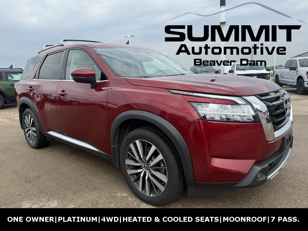 Used 2022 Nissan Pathfinder Platinum w/ Cargo Package image 1
