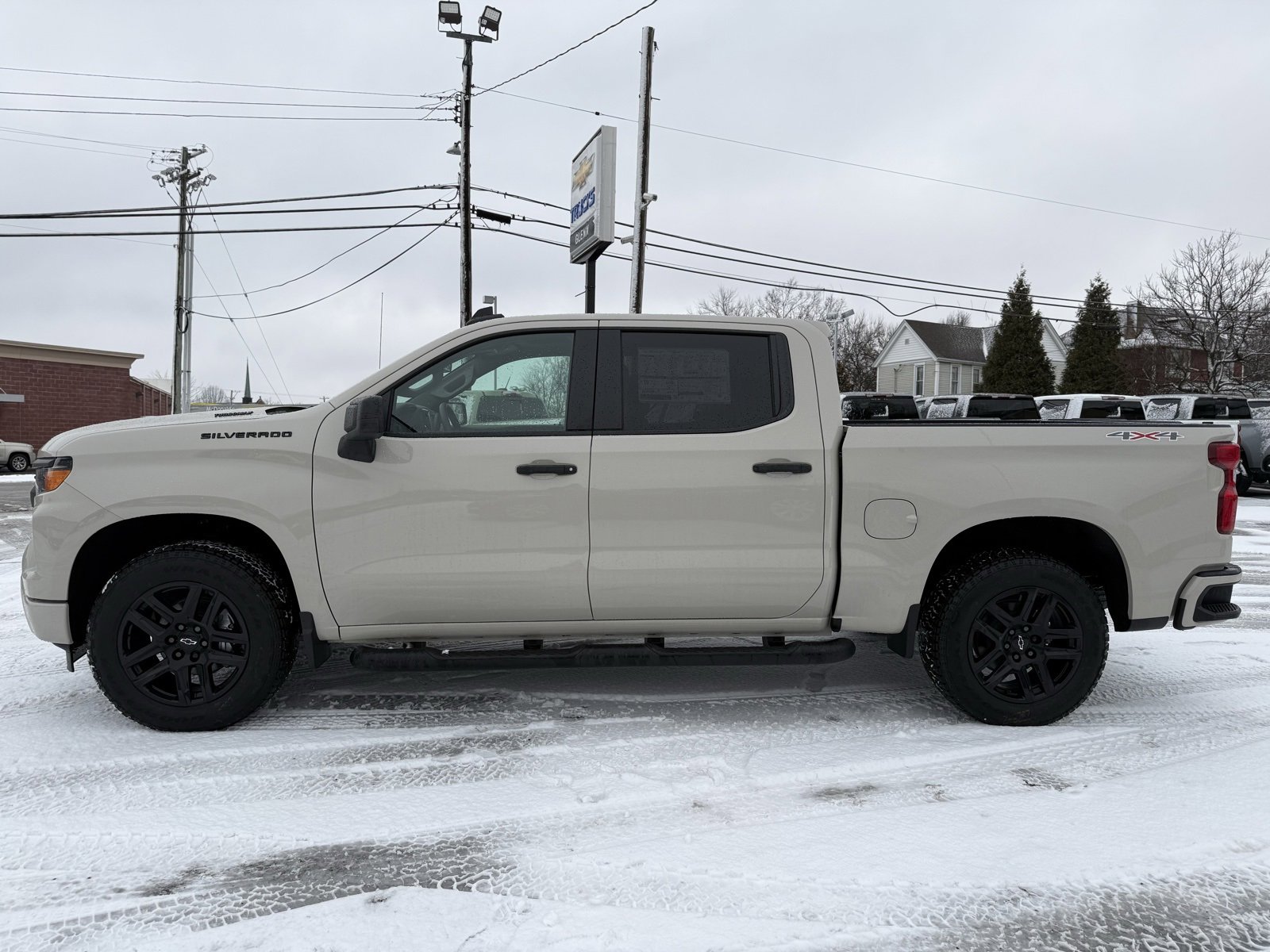 New 2026 Chevrolet Silverado 1500 Custom w/ Turbomax Blackout Package image 3