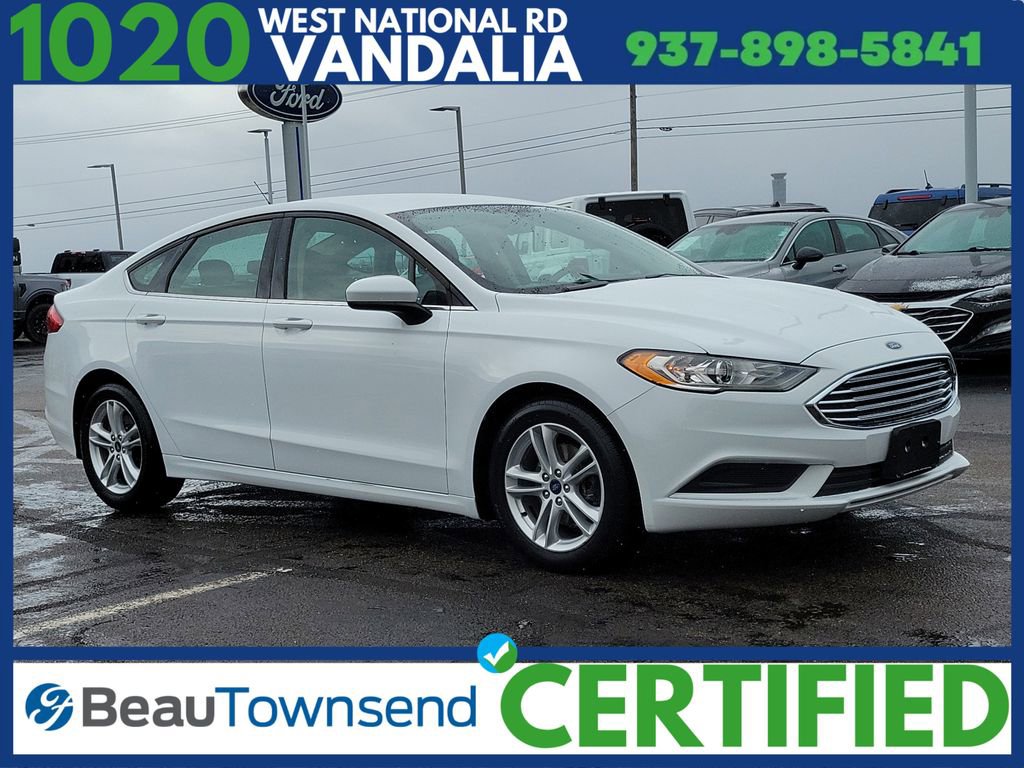 Certified 2018 Ford Fusion SE w/ Fusion SE Technology Package image 1