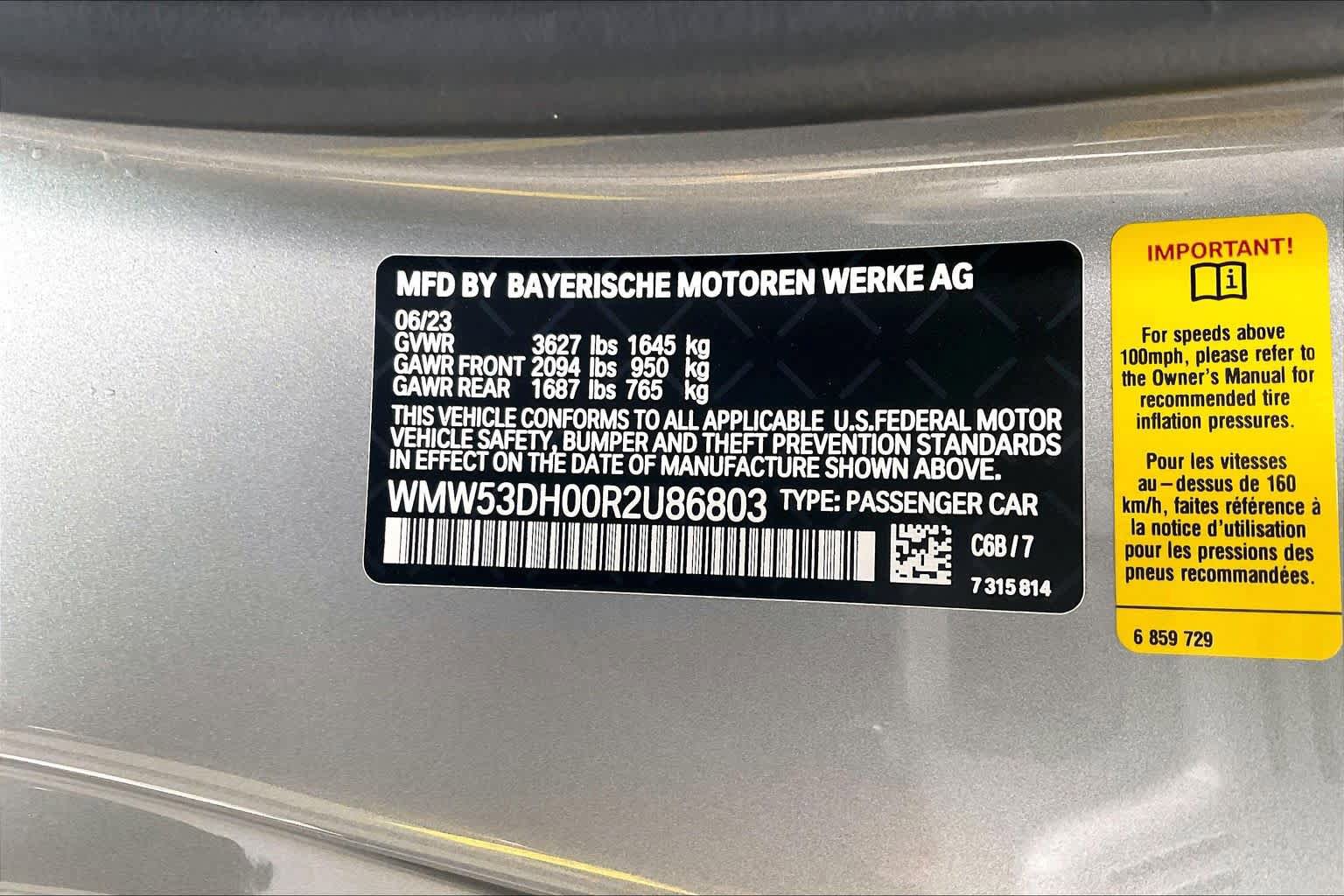 Certified 2024 MINI Cooper S FWD image 36