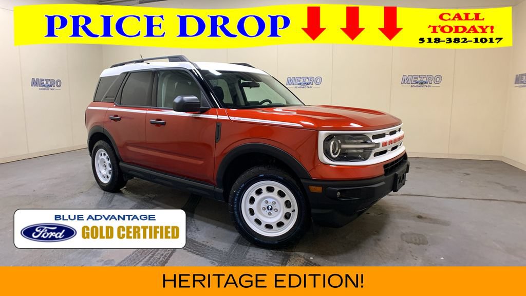 Certified 2024 Ford Bronco Sport Heritage w/ Heritage Convenience Package AWD/4WD video 1