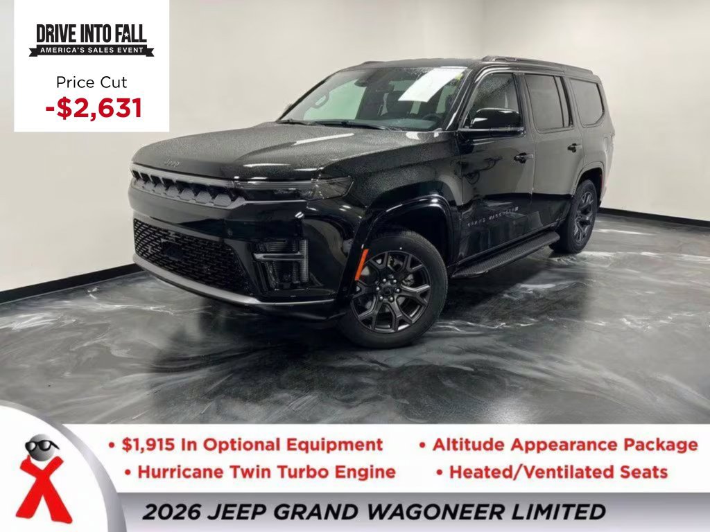 New 2026 Jeep Grand Wagoneer Limited AWD/4WD image 1