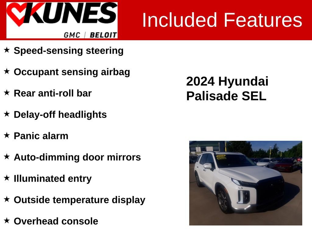 Used 2024 Hyundai Palisade SEL AWD/4WD image 3