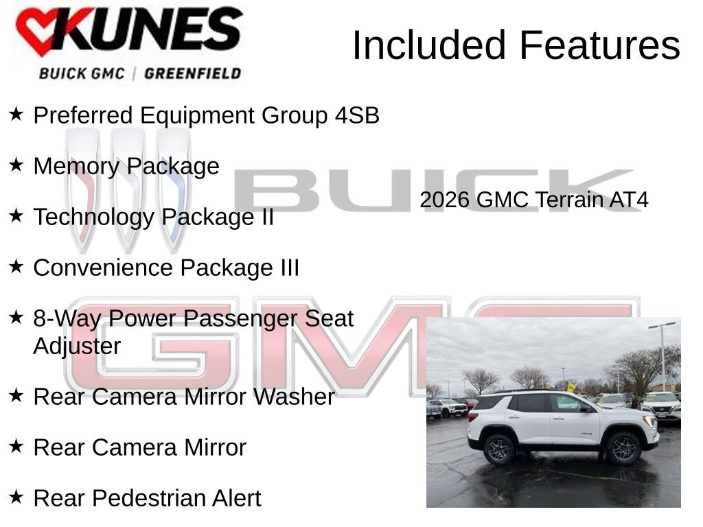 New 2026 GMC Terrain AT4 w/ Convenience Package III image 3
