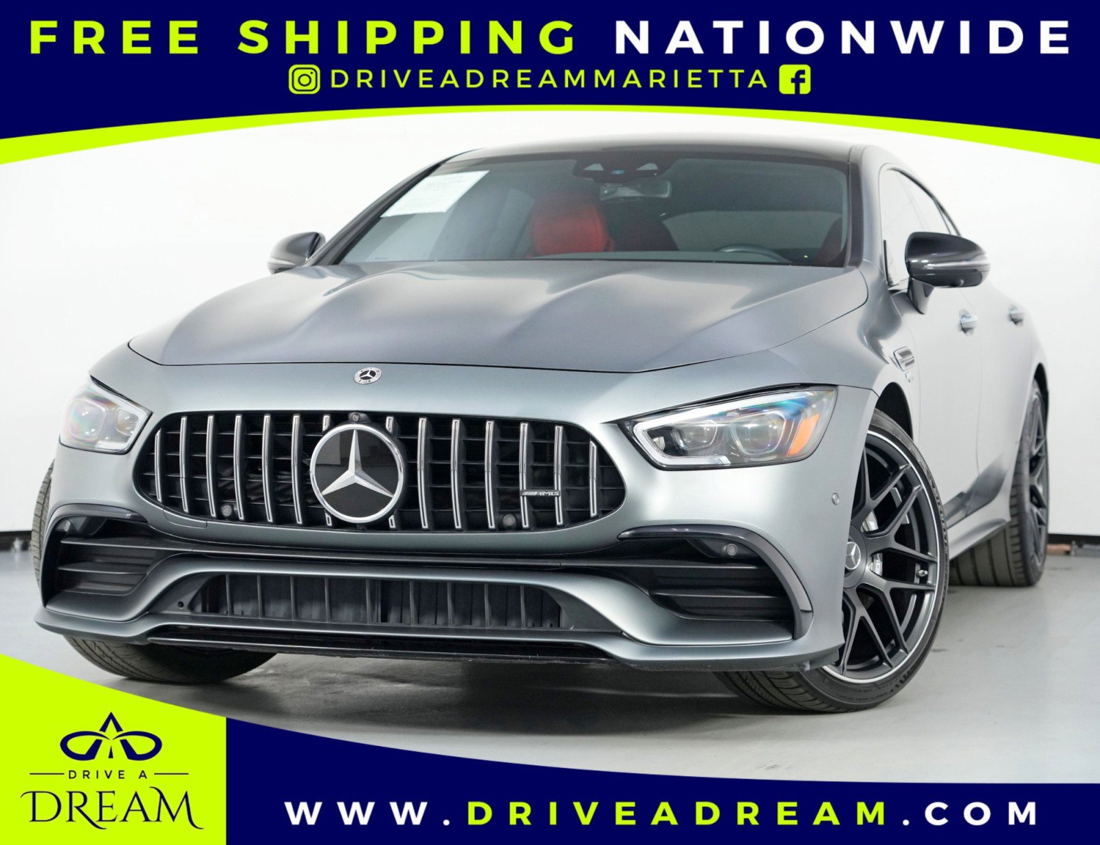 Used 2022 Mercedes-Benz AMG GT 43 w/ Driver Assistance Package image 1
