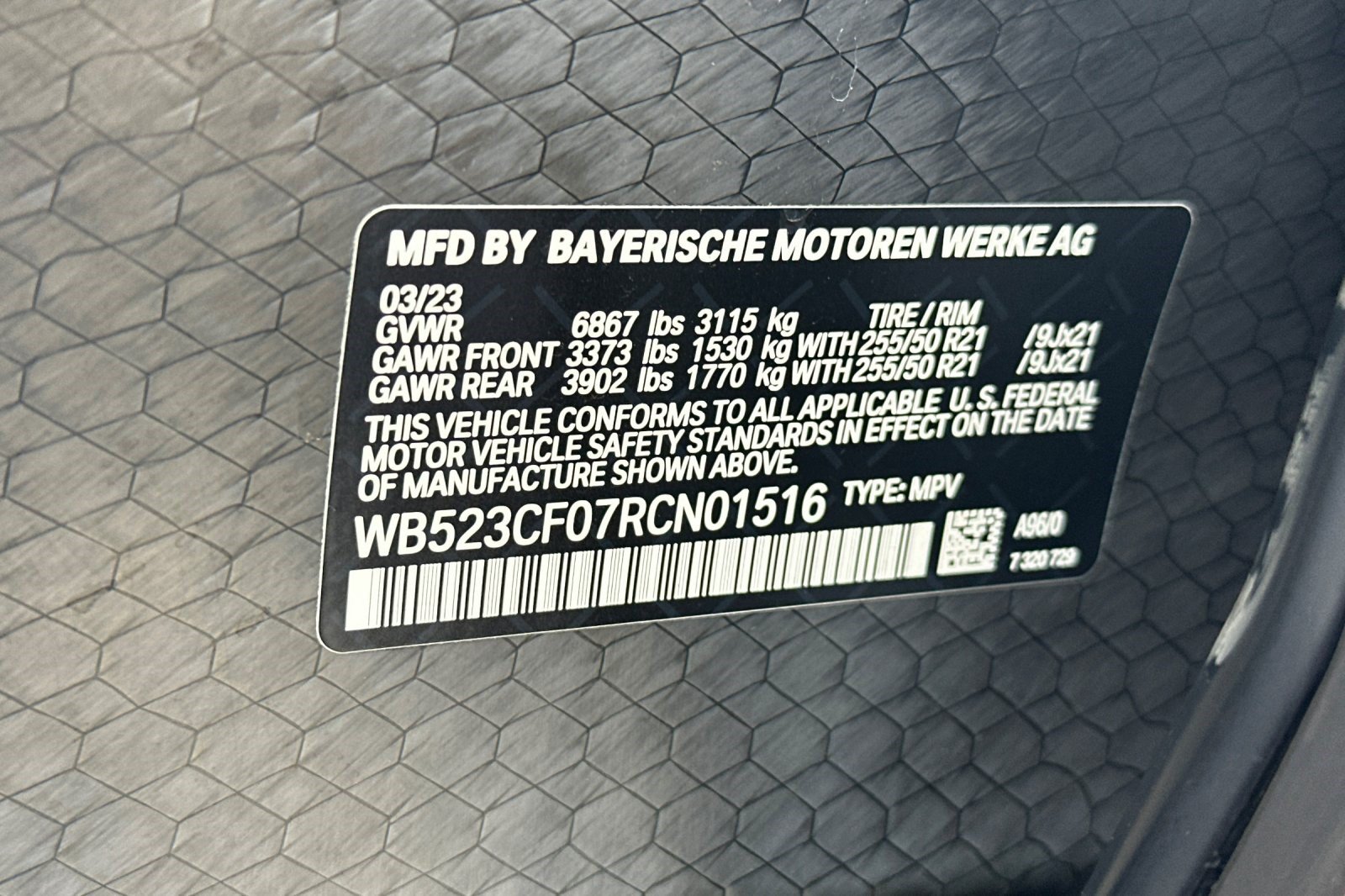 Certified 2024 BMW iX xDrive50 w/ Sport Package image 42
