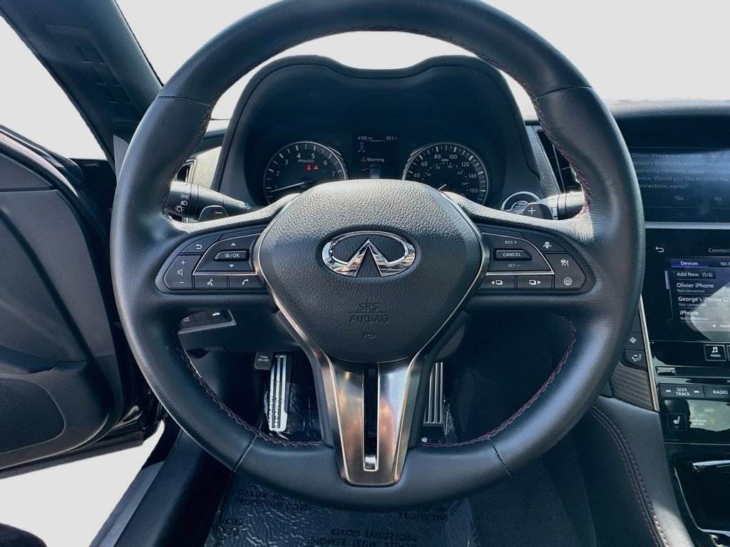 Used 2024 INFINITI Q50 Red Sport 400 w/ Black Opal Edition RWD image 12