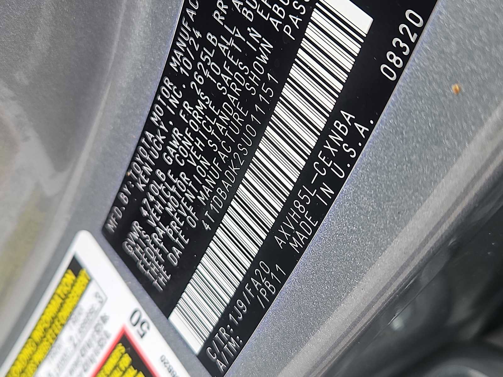 Used 2025 Toyota Camry LE w/ Convenience Package AWD/4WD image 15