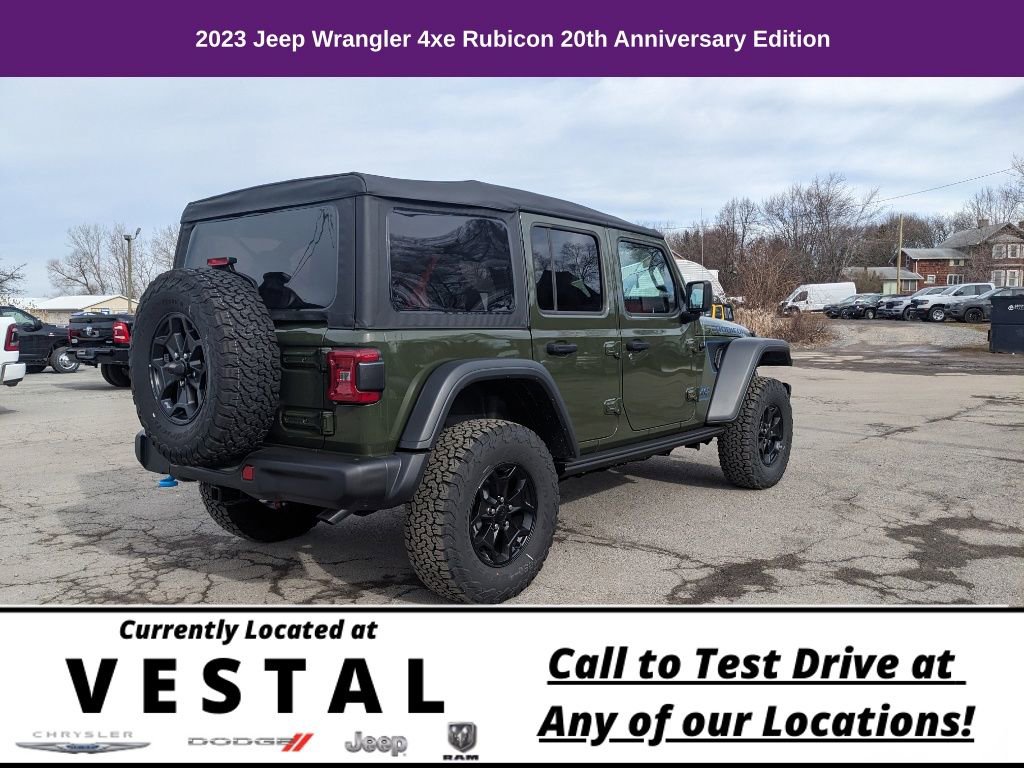 Used 2023 Jeep Wrangler Unlimited Rubicon 4xe image 10