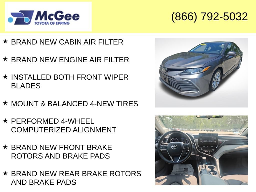 Certified 2023 Toyota Camry LE FWD image 8