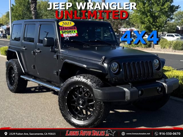 Used 2015 Jeep Wrangler Unlimited Sport AWD/4WD image 1