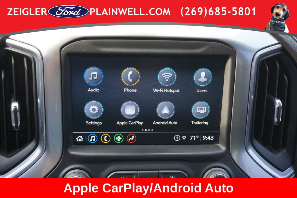 Used 2021 Chevrolet Silverado 1500 LT Trail Boss w/ Convenience Package II AWD/4WD image 19