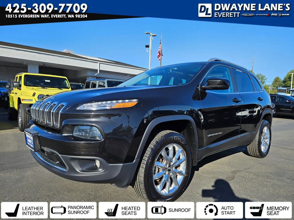 Used 2015 Jeep Cherokee Limited w/ Luxury Group