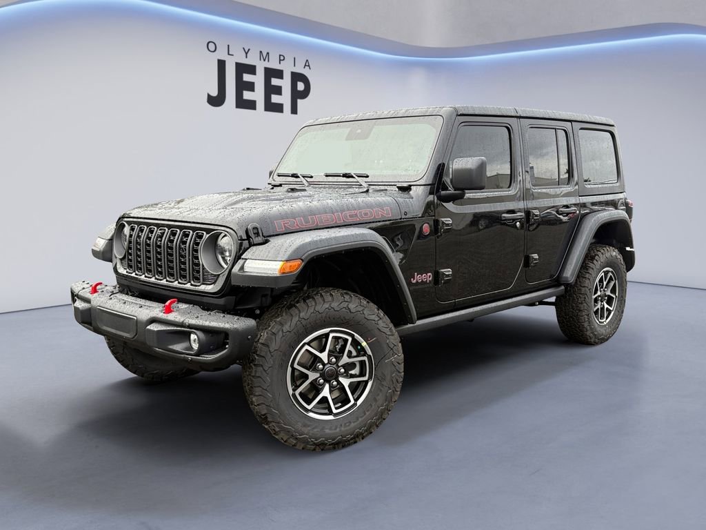 New 2025 Jeep Wrangler Unlimited Rubicon w/ Steel Bumper Group image 1