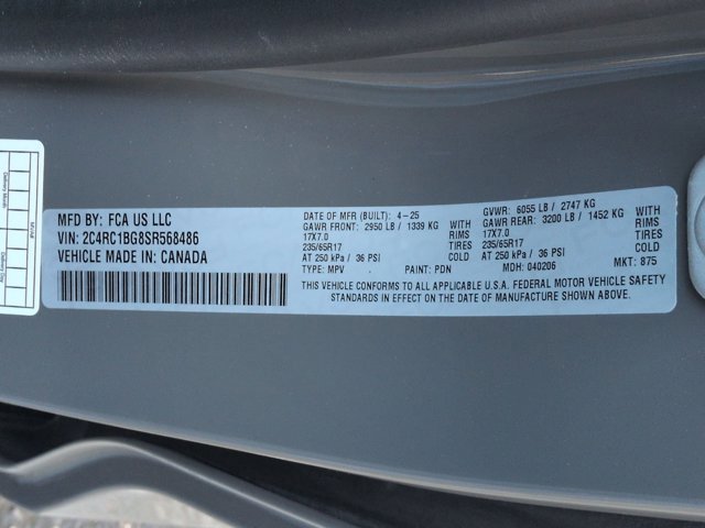 Used 2025 Chrysler Pacifica Select image 24