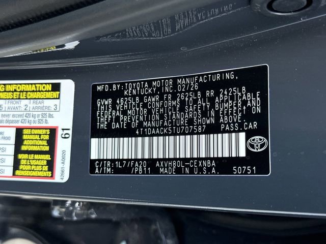 Used 2026 Toyota Camry LE w/ Convenience Package image 34