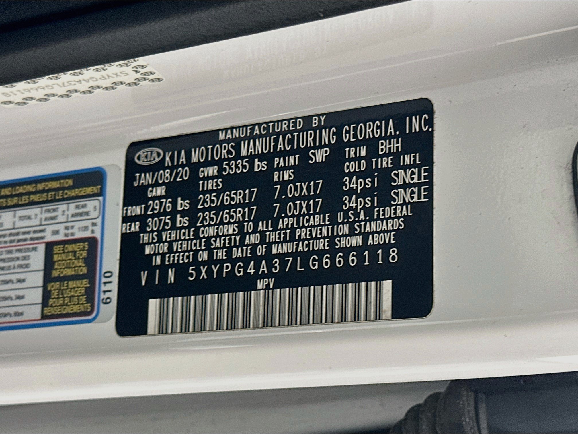 Used 2020 Kia Sorento LX FWD image 12
