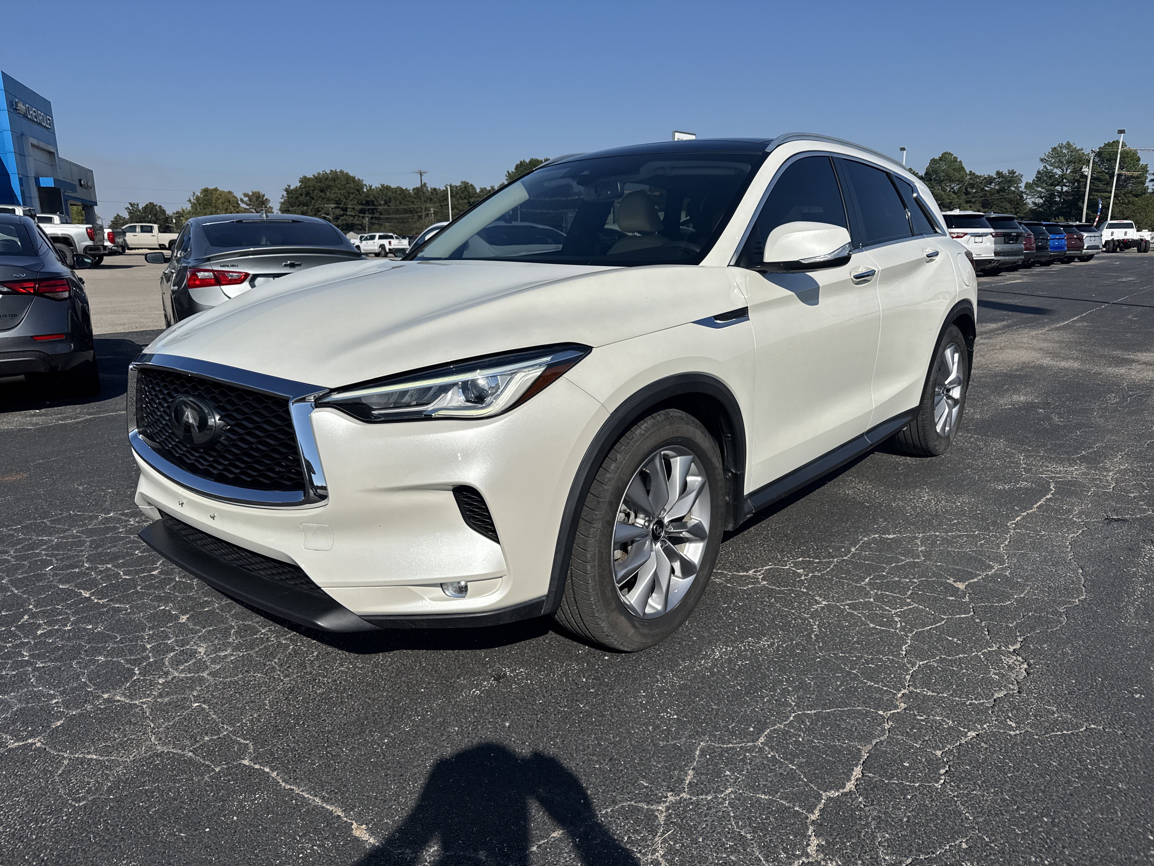 Used 2021 INFINITI QX50 Luxe